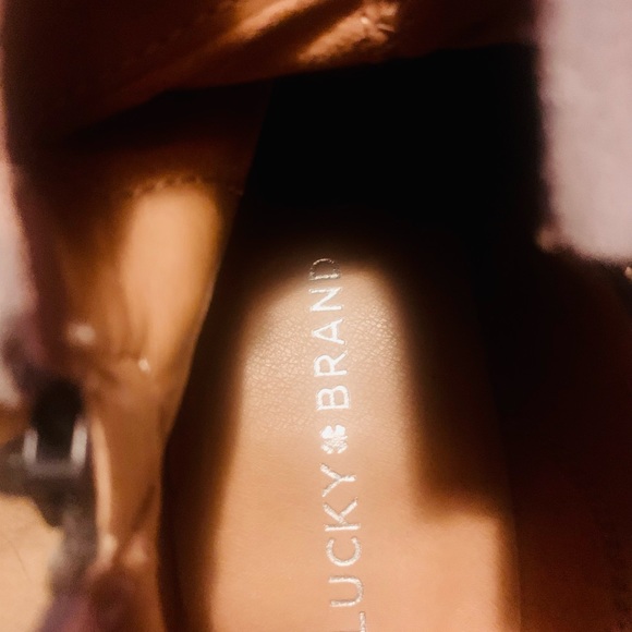 Lucky Brand Grey(hint of brown) Booties Size 7/12 - Picture 5 of 5